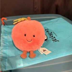 Jellycat Peach BNWT